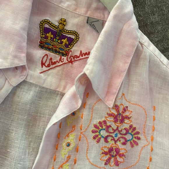 Embroidered Robert Graham - Picture 3 of 5